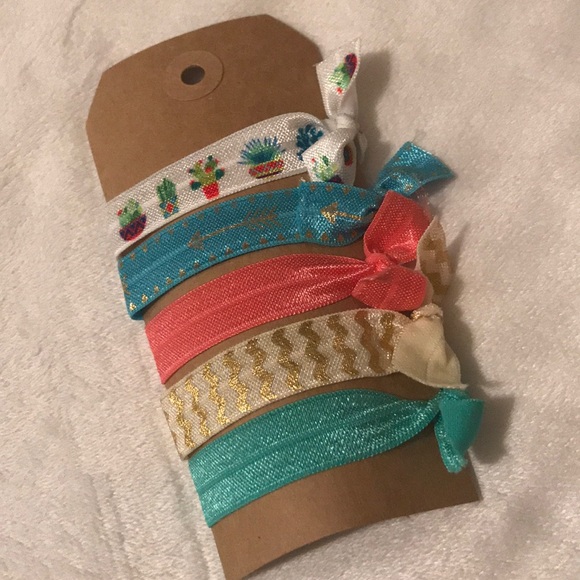 custom made Accessories - Cute sassy cactus hair tie set 🌵